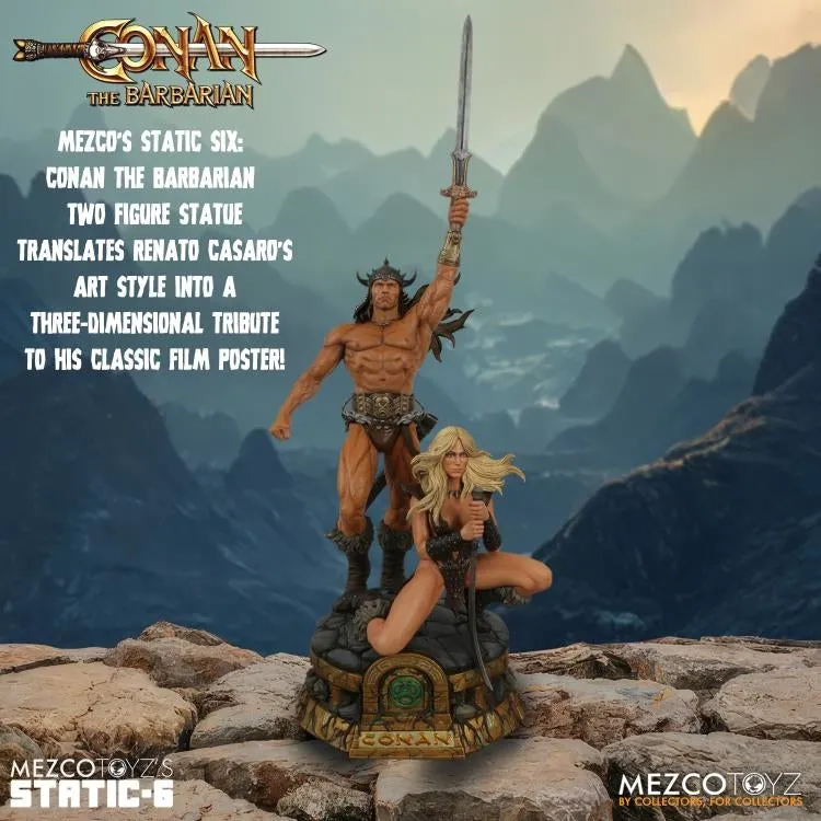 Conan the Barbarian Static Six Conan and Valeria 1/6 Scale Figure