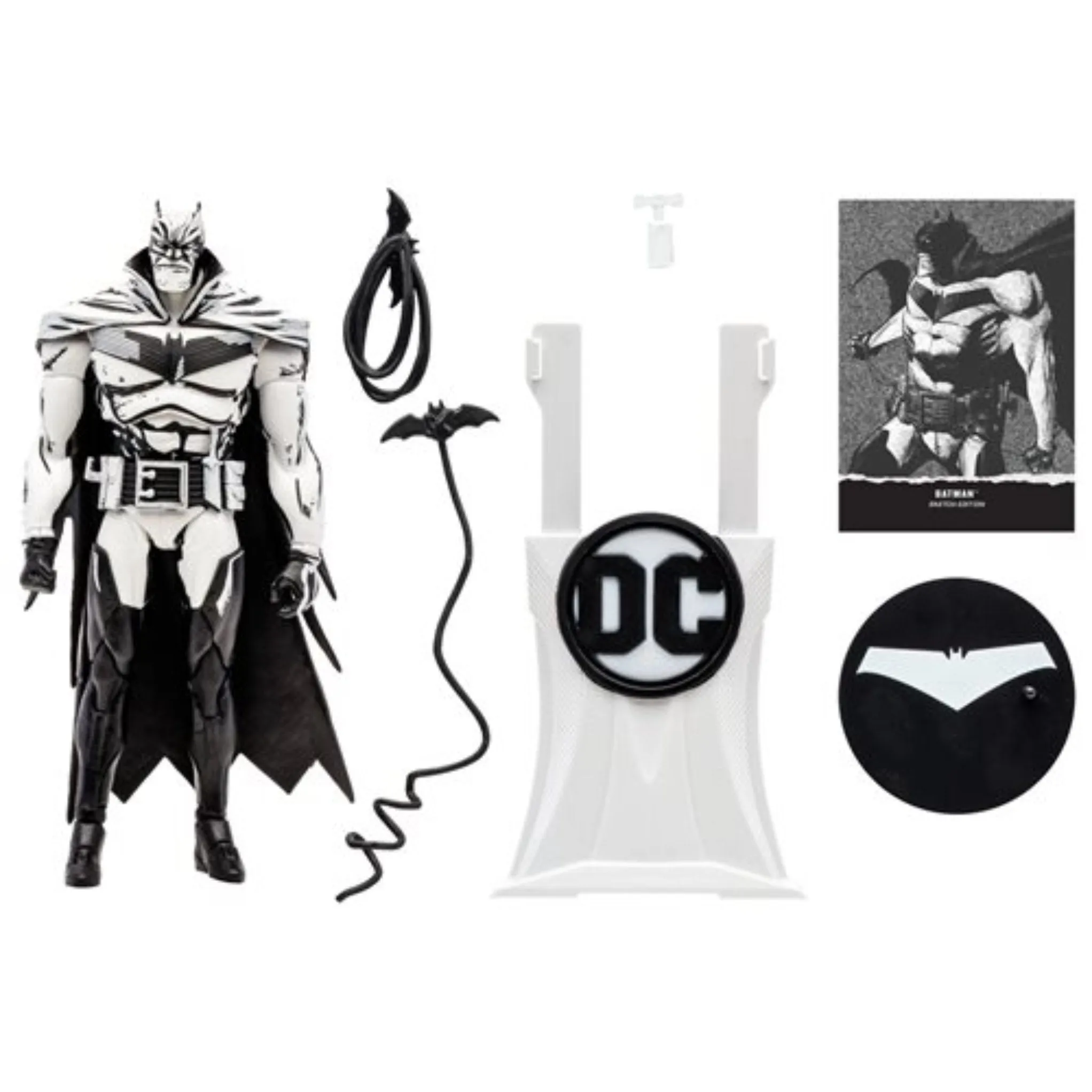 DC Multiverse Exclusive Gold Label Batman White Knight (Sketch Edition)