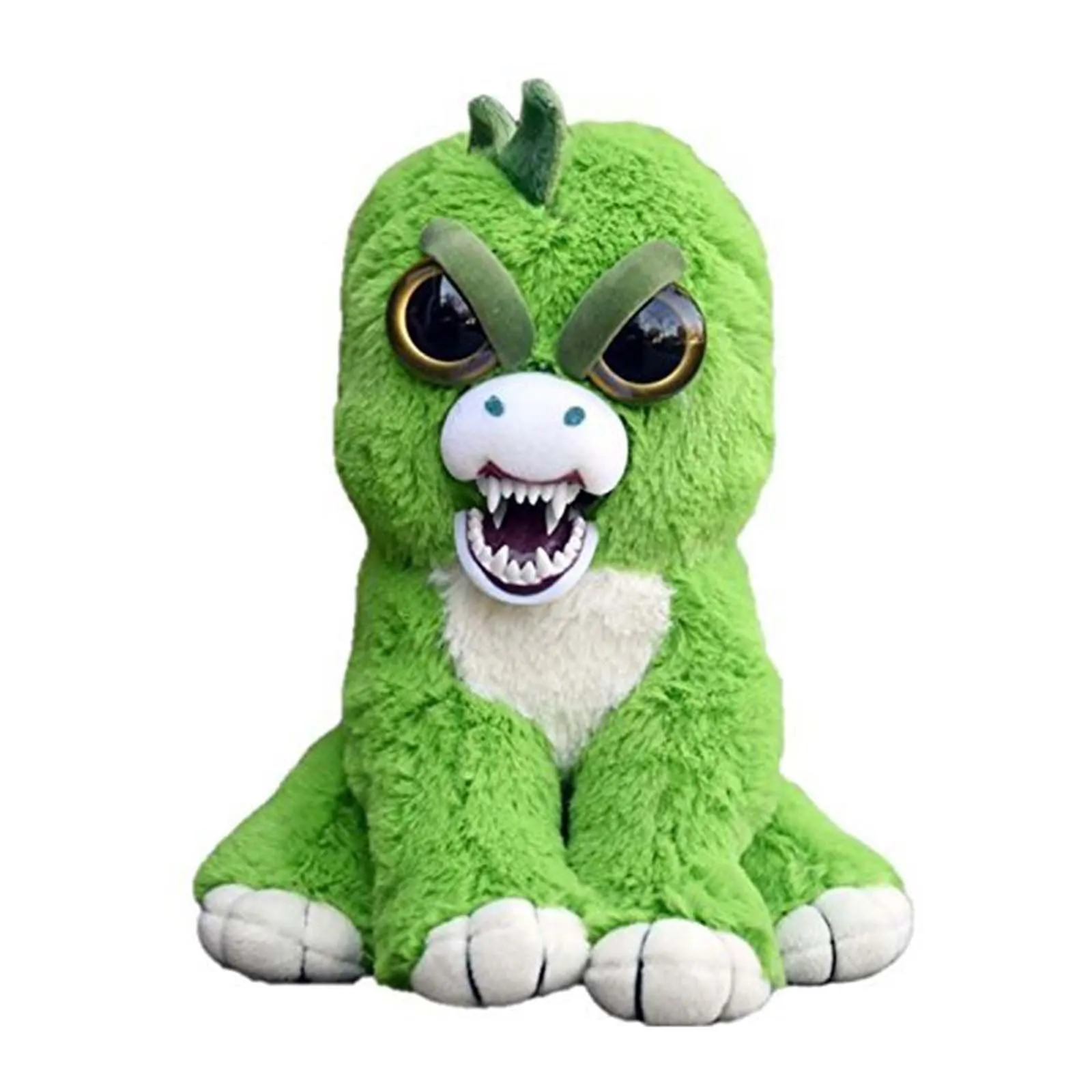 Feisty Pets Extinct Eddie Stegosaurus Feisty 8 Inch Plush Figure