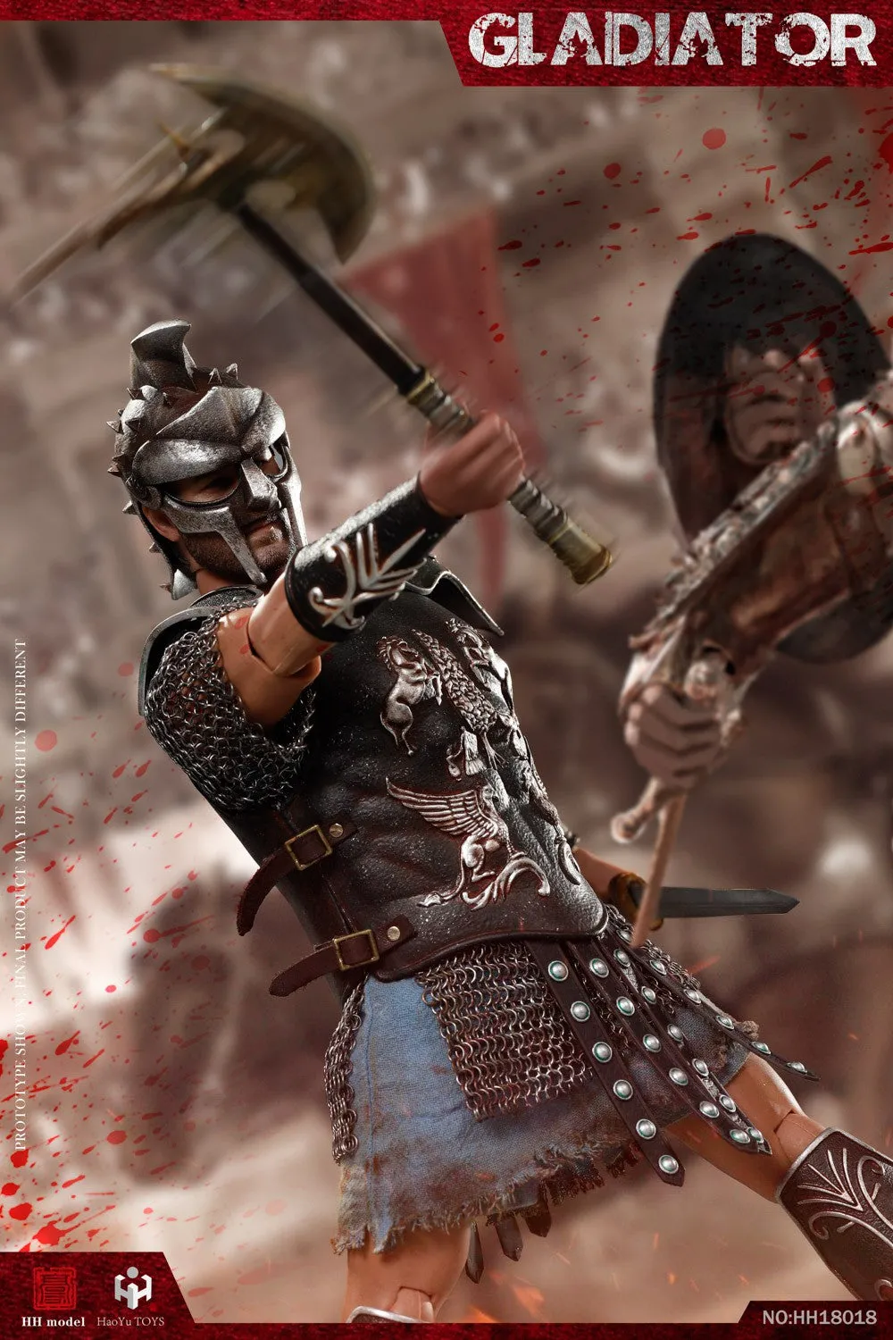 Gladiator With Imperial Female Warrior - Empire Legion (Dual Figure Version)