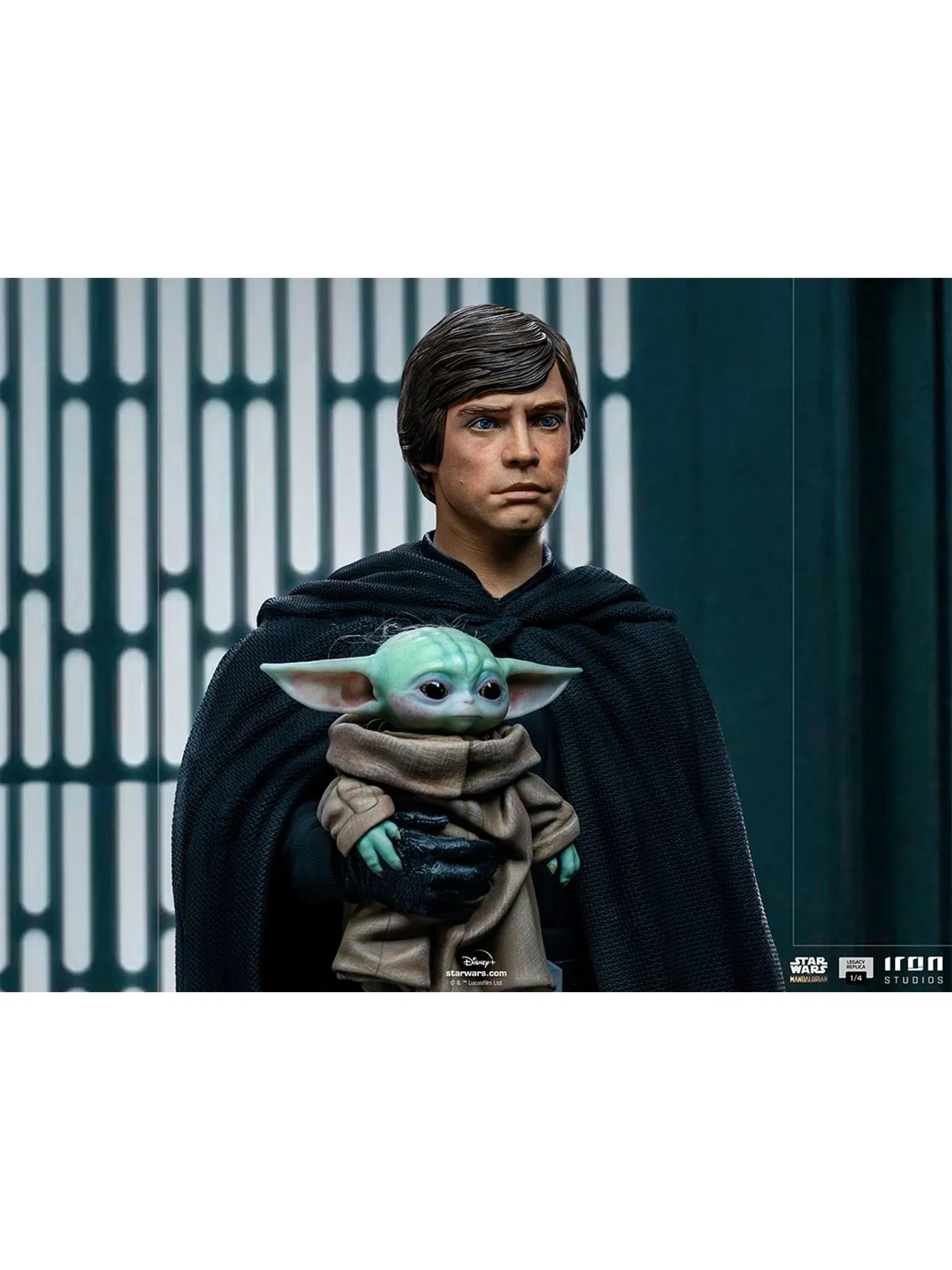 IRON STUDIOS LUKE SKYWALKER, R2-D2 AND GROGU LEGACY REPLICA 1/4 - LUCSWR49321-14