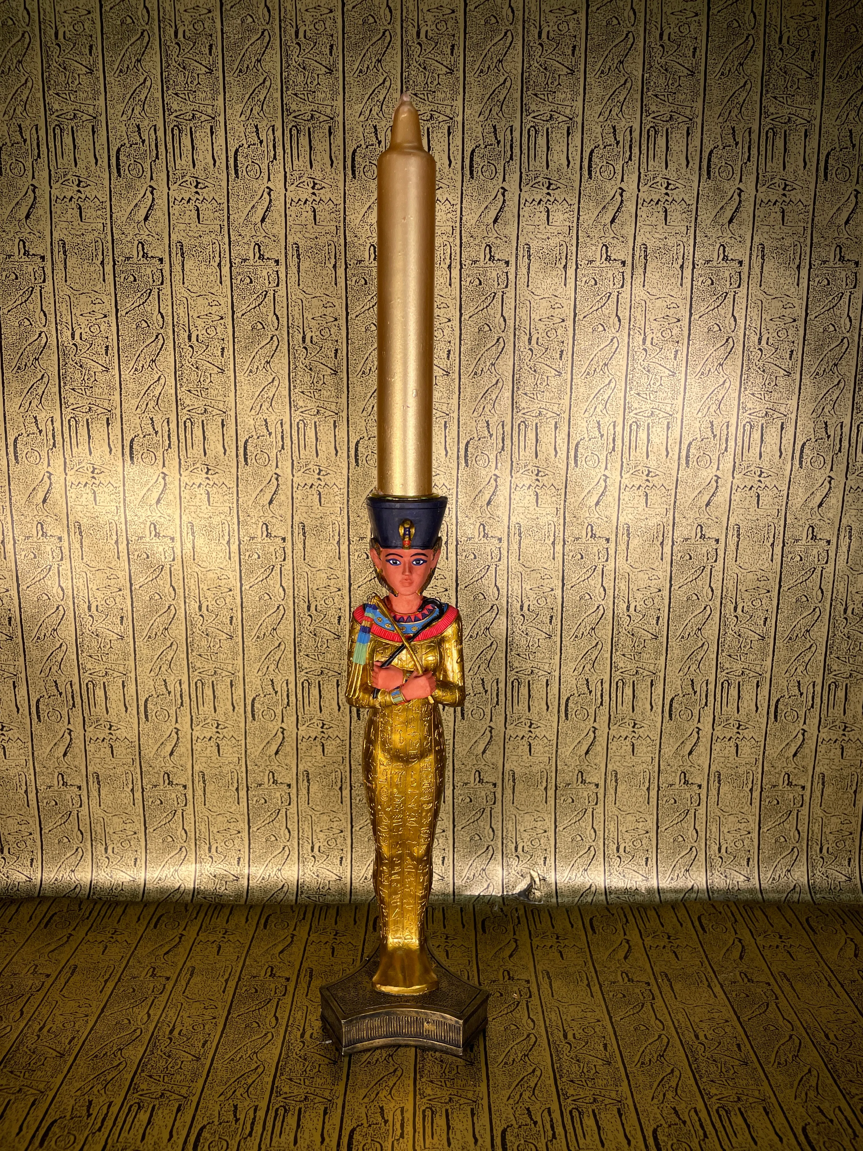 King Taharqa Candleholder
