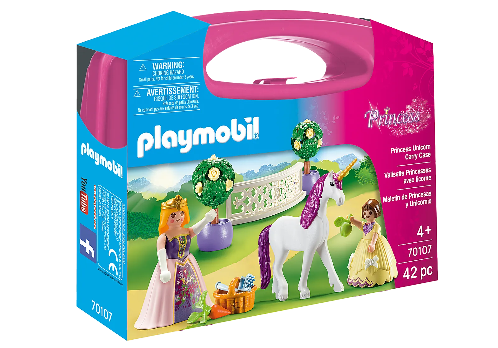 Playmobil Princess: Unicorn Carry Case 70107