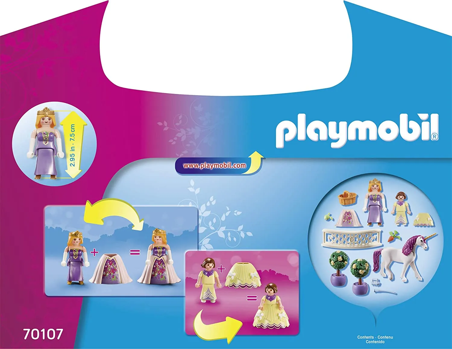 PLAYMOBIL Princess Unicorn Carry Case