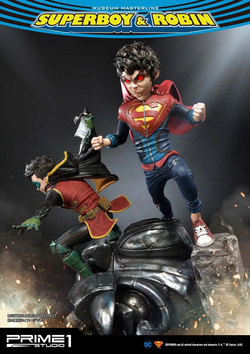 PRIME 1 STUDIO SUPERBOY AND ROBIN 1/3 MMDC-38