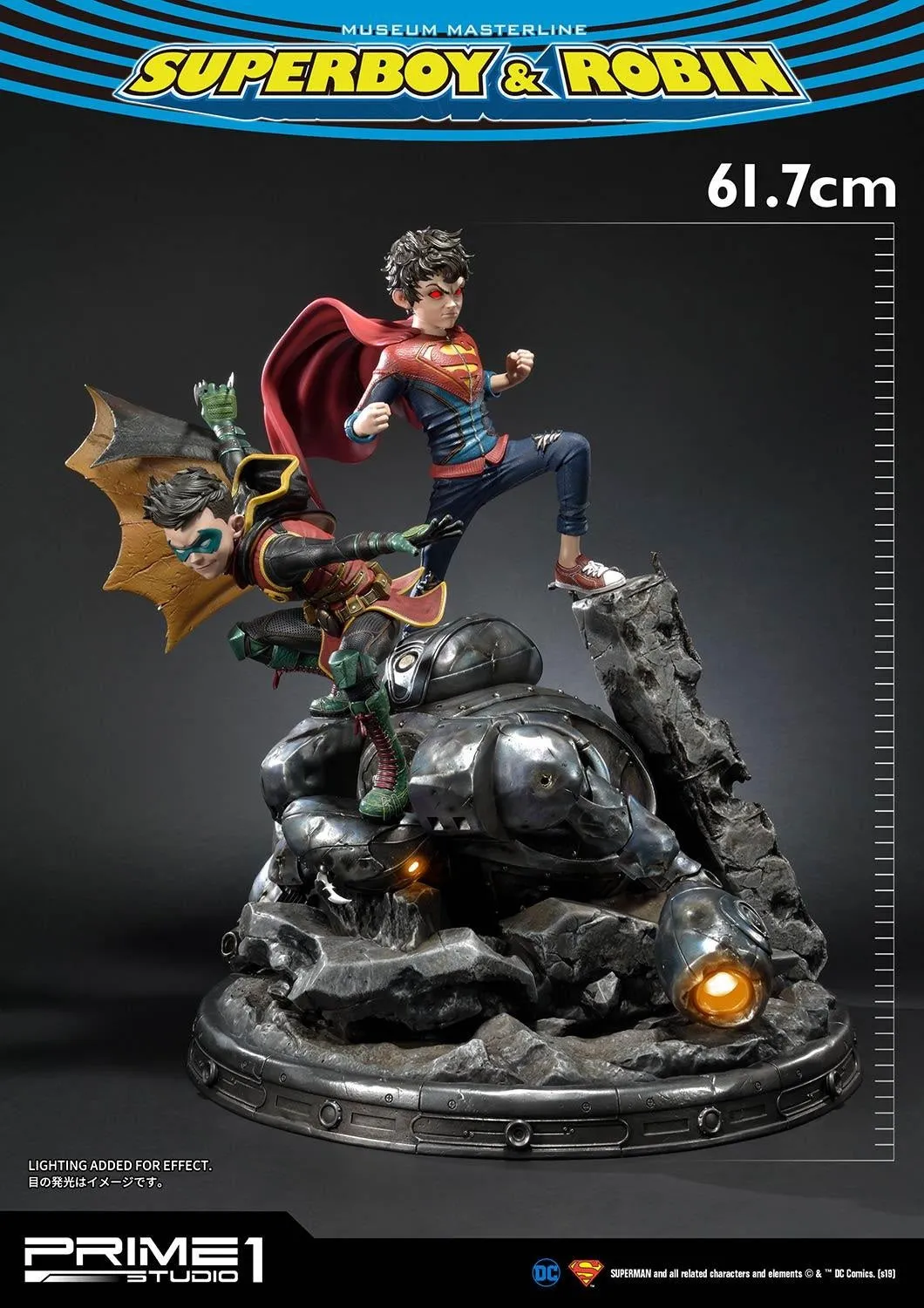 PRIME 1 STUDIO SUPERBOY AND ROBIN 1/3 MMDC-38