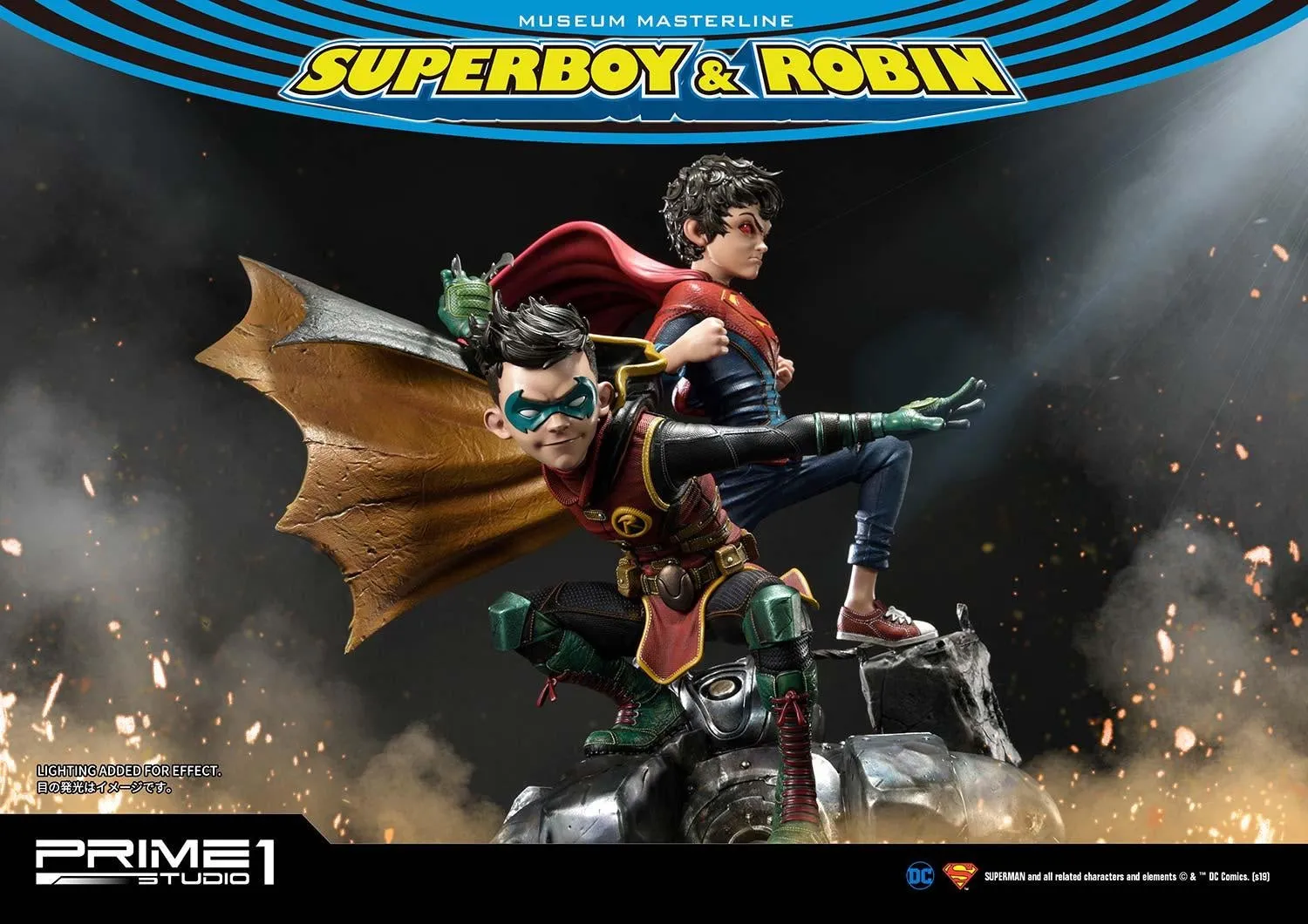 PRIME 1 STUDIO SUPERBOY AND ROBIN 1/3 MMDC-38