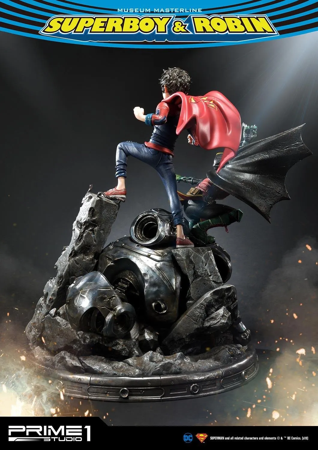 PRIME 1 STUDIO SUPERBOY AND ROBIN 1/3 MMDC-38