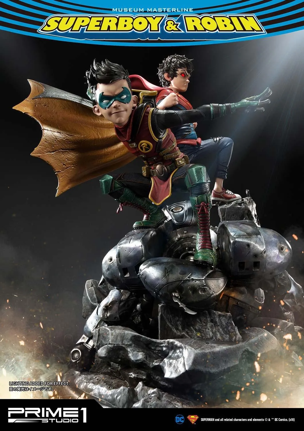 PRIME 1 STUDIO SUPERBOY AND ROBIN 1/3 MMDC-38