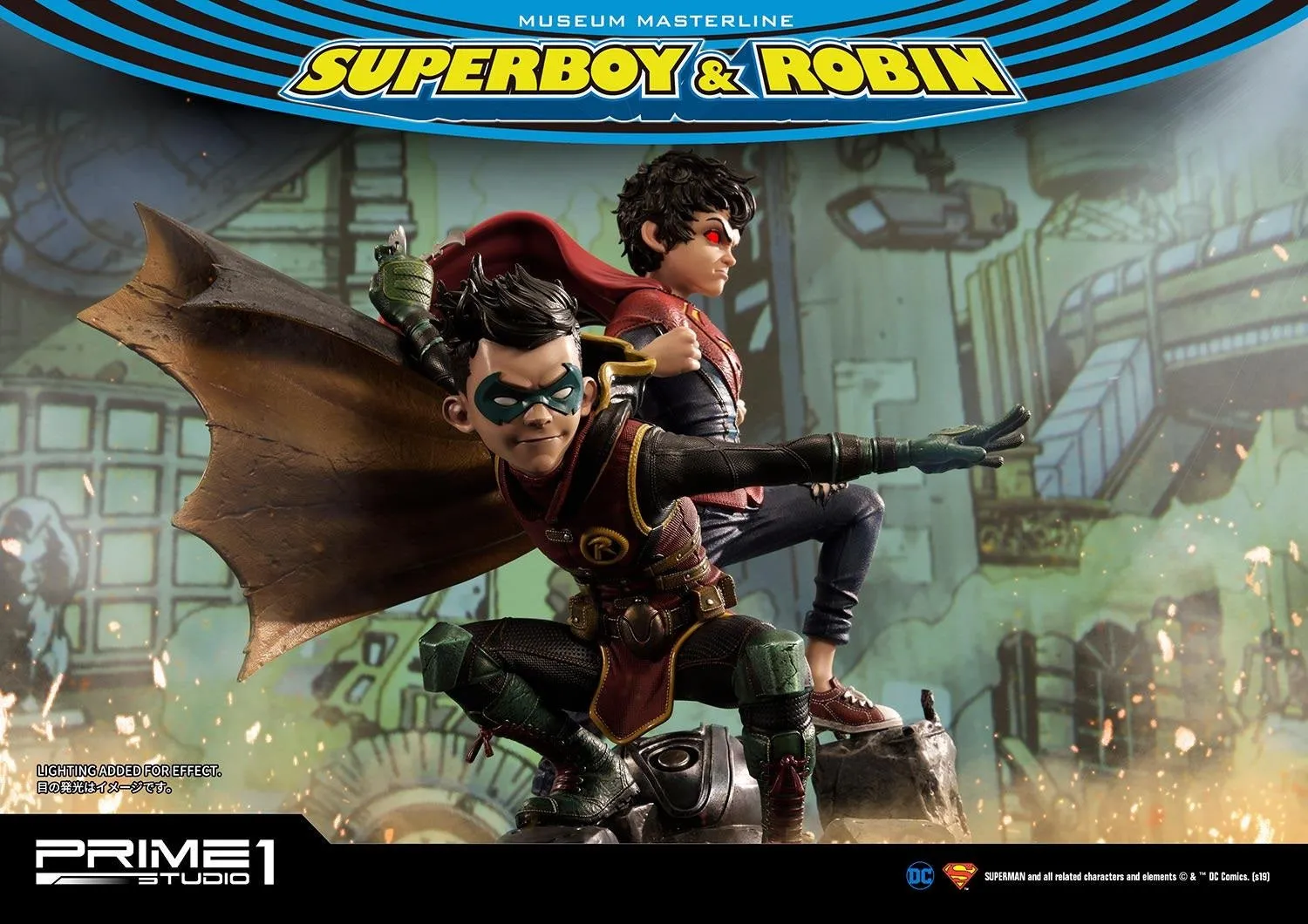 PRIME 1 STUDIO SUPERBOY AND ROBIN 1/3 MMDC-38