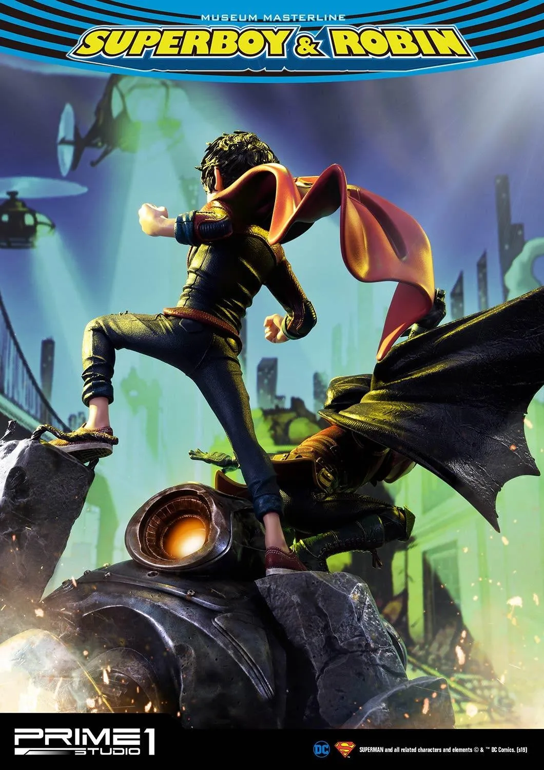 PRIME 1 STUDIO SUPERBOY AND ROBIN 1/3 MMDC-38