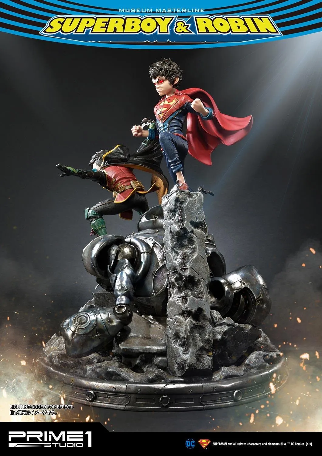 PRIME 1 STUDIO SUPERBOY AND ROBIN 1/3 MMDC-38