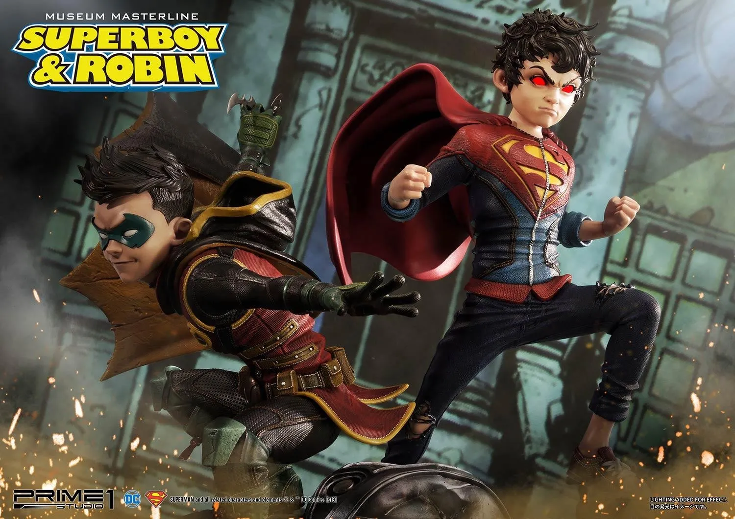 PRIME 1 STUDIO SUPERBOY AND ROBIN 1/3 MMDC-38