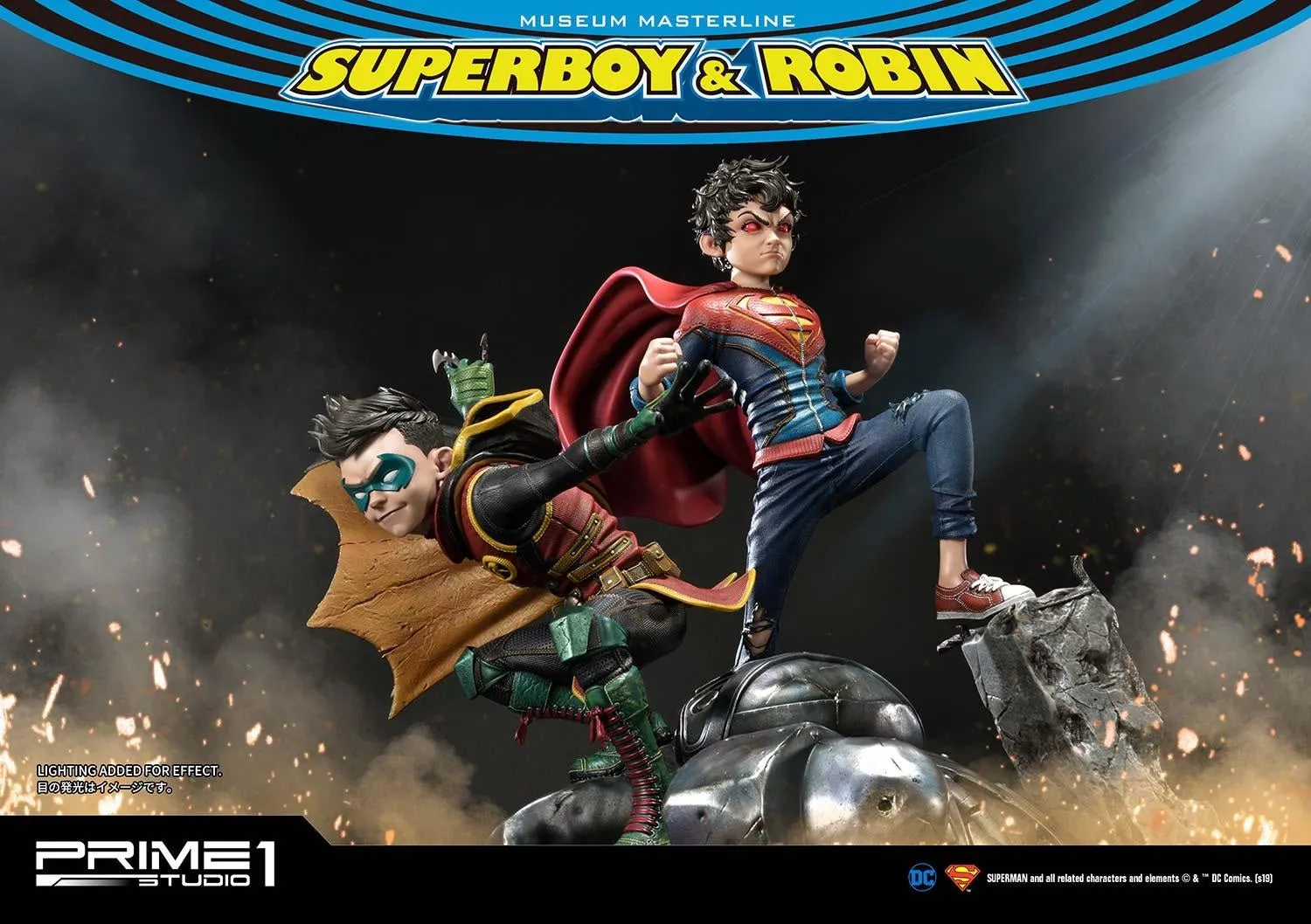 PRIME 1 STUDIO SUPERBOY AND ROBIN 1/3 MMDC-38