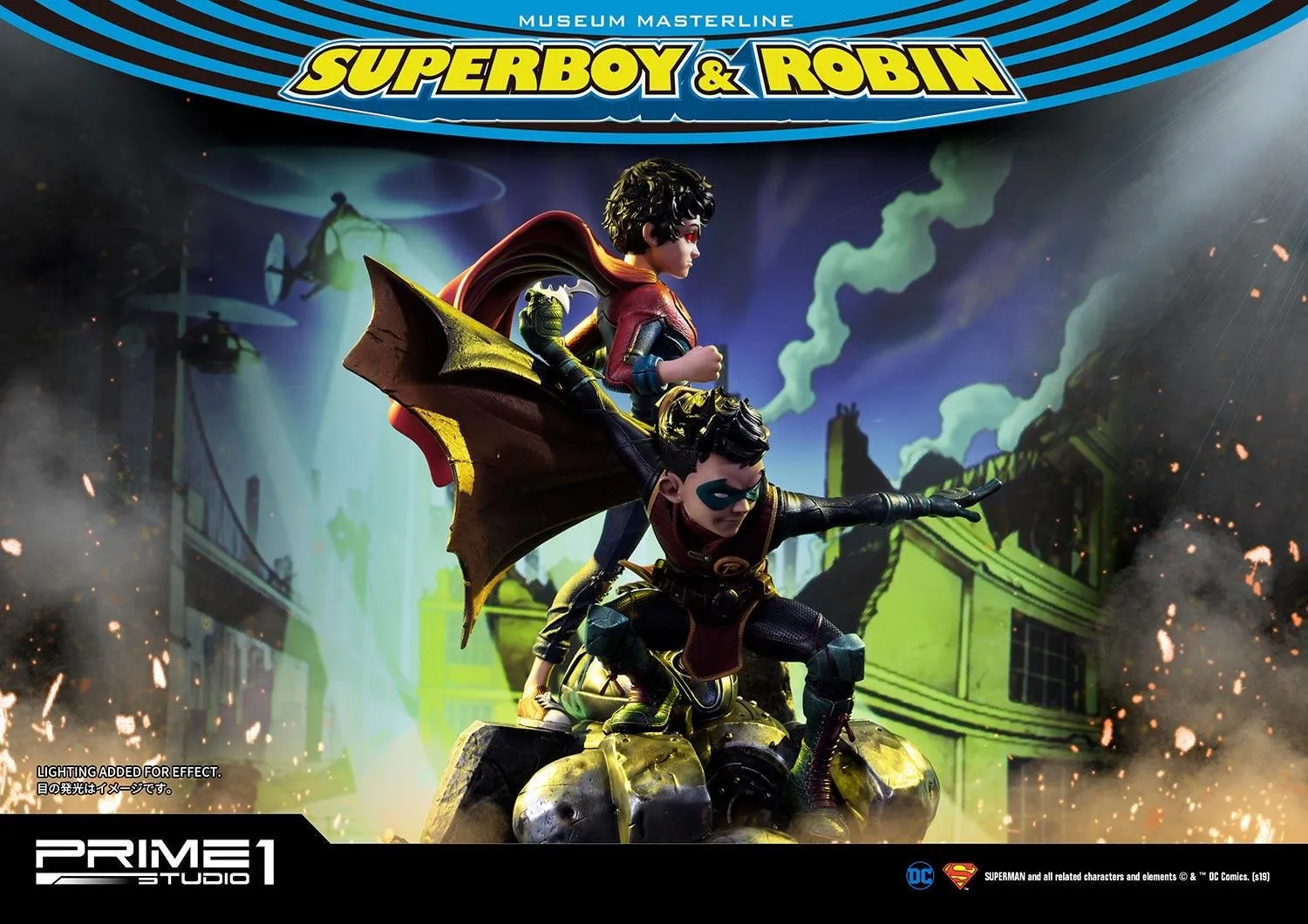 PRIME 1 STUDIO SUPERBOY AND ROBIN 1/3 MMDC-38