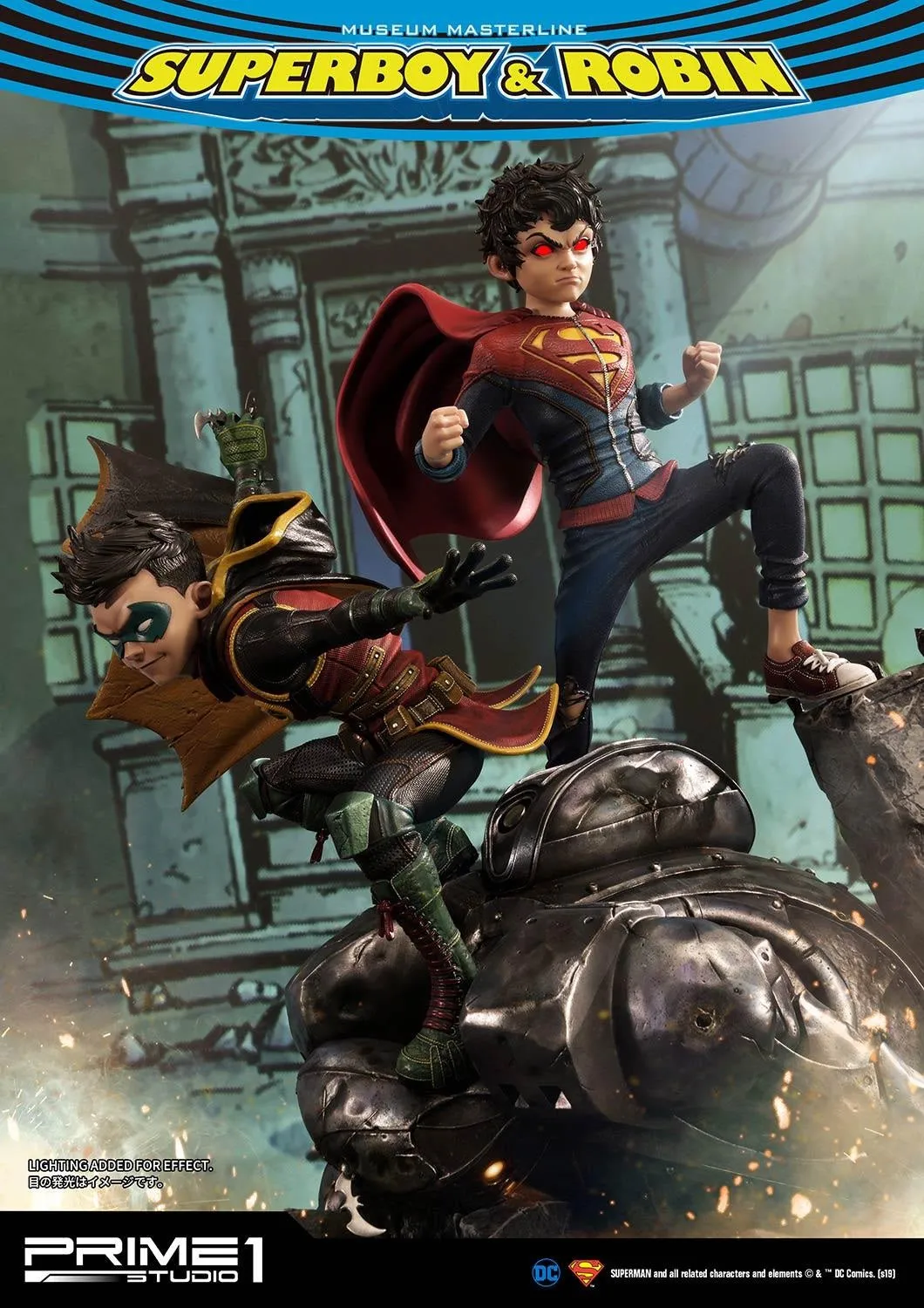 PRIME 1 STUDIO SUPERBOY AND ROBIN 1/3 MMDC-38