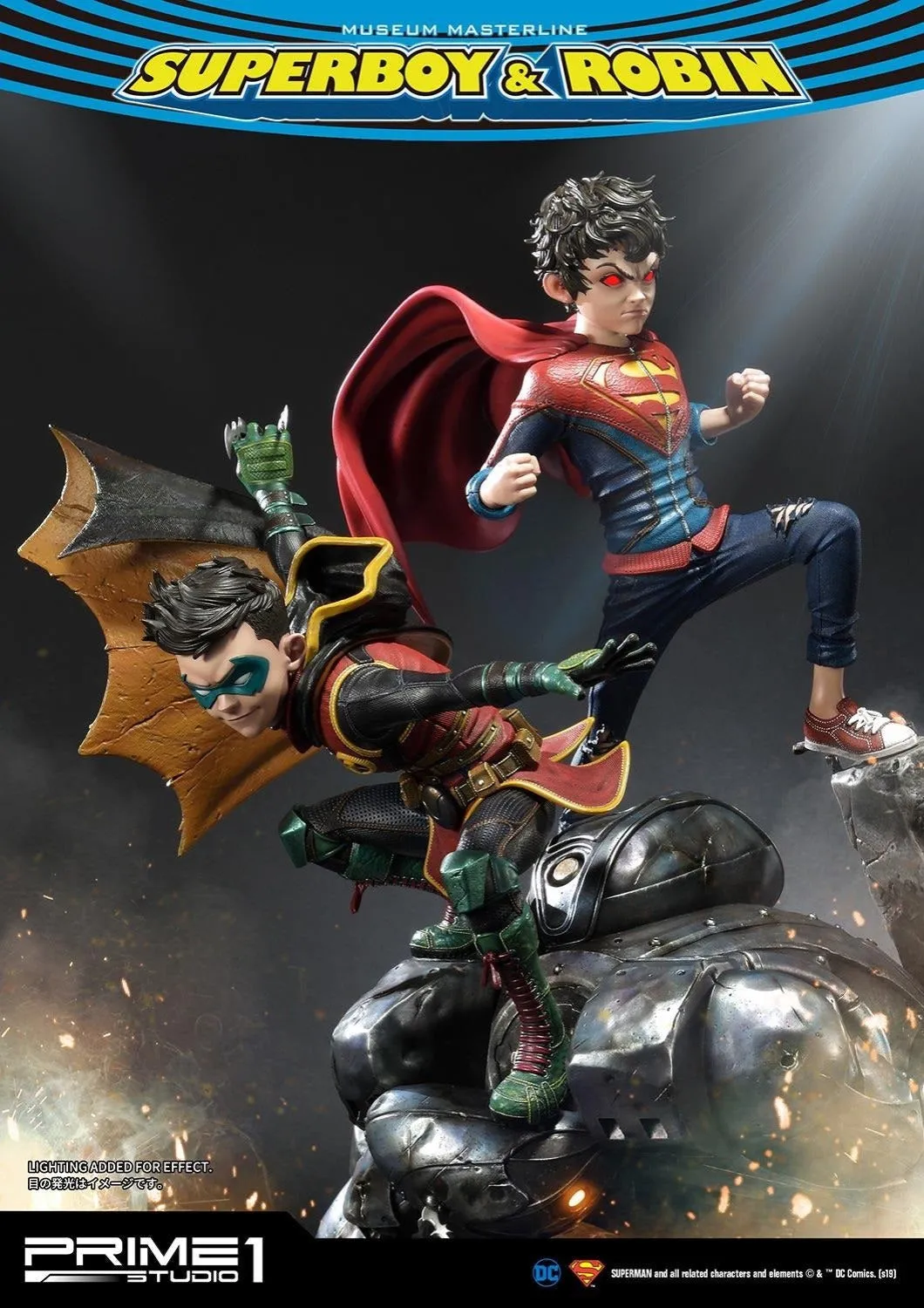 PRIME 1 STUDIO SUPERBOY AND ROBIN 1/3 MMDC-38