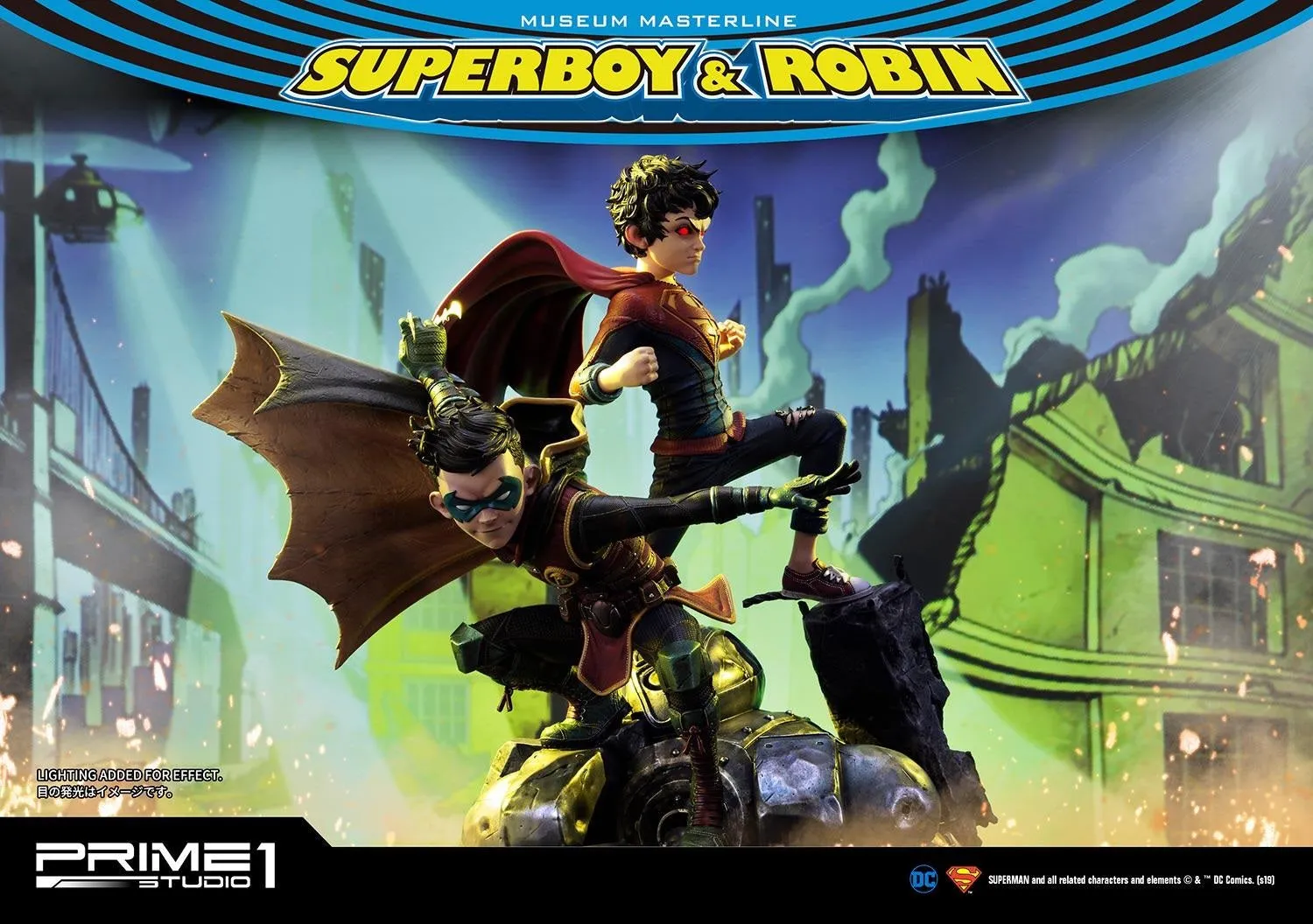 PRIME 1 STUDIO SUPERBOY AND ROBIN 1/3 MMDC-38