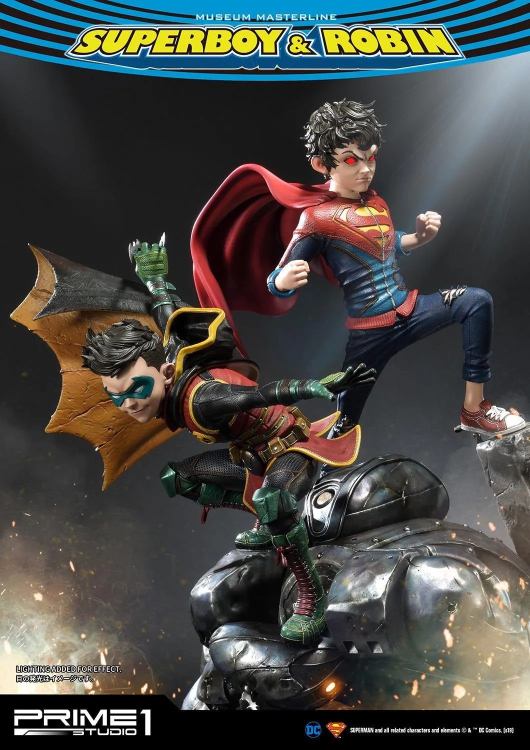 PRIME 1 STUDIO SUPERBOY AND ROBIN EXCLUSIVE VERSION MMDC-38EX