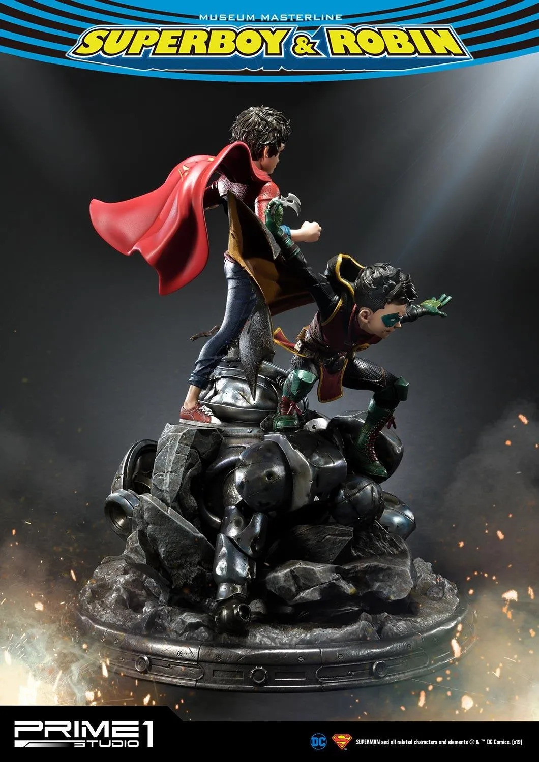 PRIME 1 STUDIO SUPERBOY AND ROBIN EXCLUSIVE VERSION MMDC-38EX