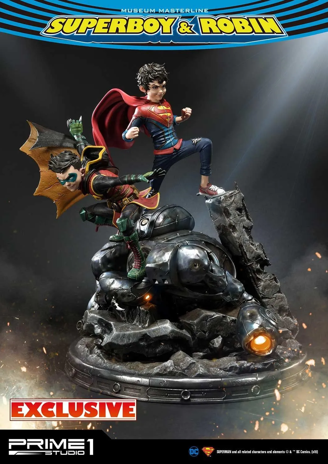 PRIME 1 STUDIO SUPERBOY AND ROBIN EXCLUSIVE VERSION MMDC-38EX