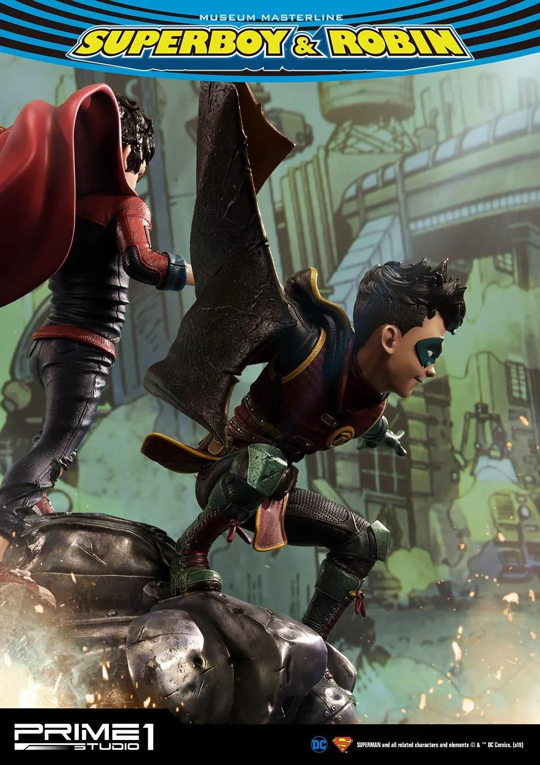 PRIME 1 STUDIO SUPERBOY AND ROBIN EXCLUSIVE VERSION MMDC-38EX