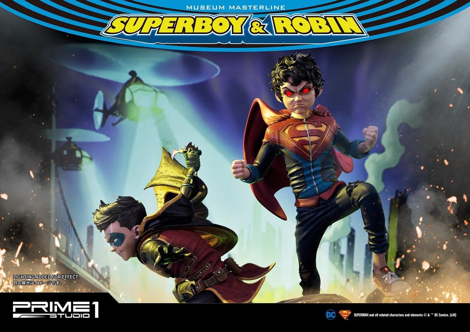 PRIME 1 STUDIO SUPERBOY AND ROBIN EXCLUSIVE VERSION MMDC-38EX