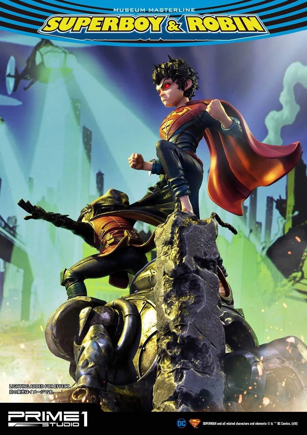 PRIME 1 STUDIO SUPERBOY AND ROBIN EXCLUSIVE VERSION MMDC-38EX