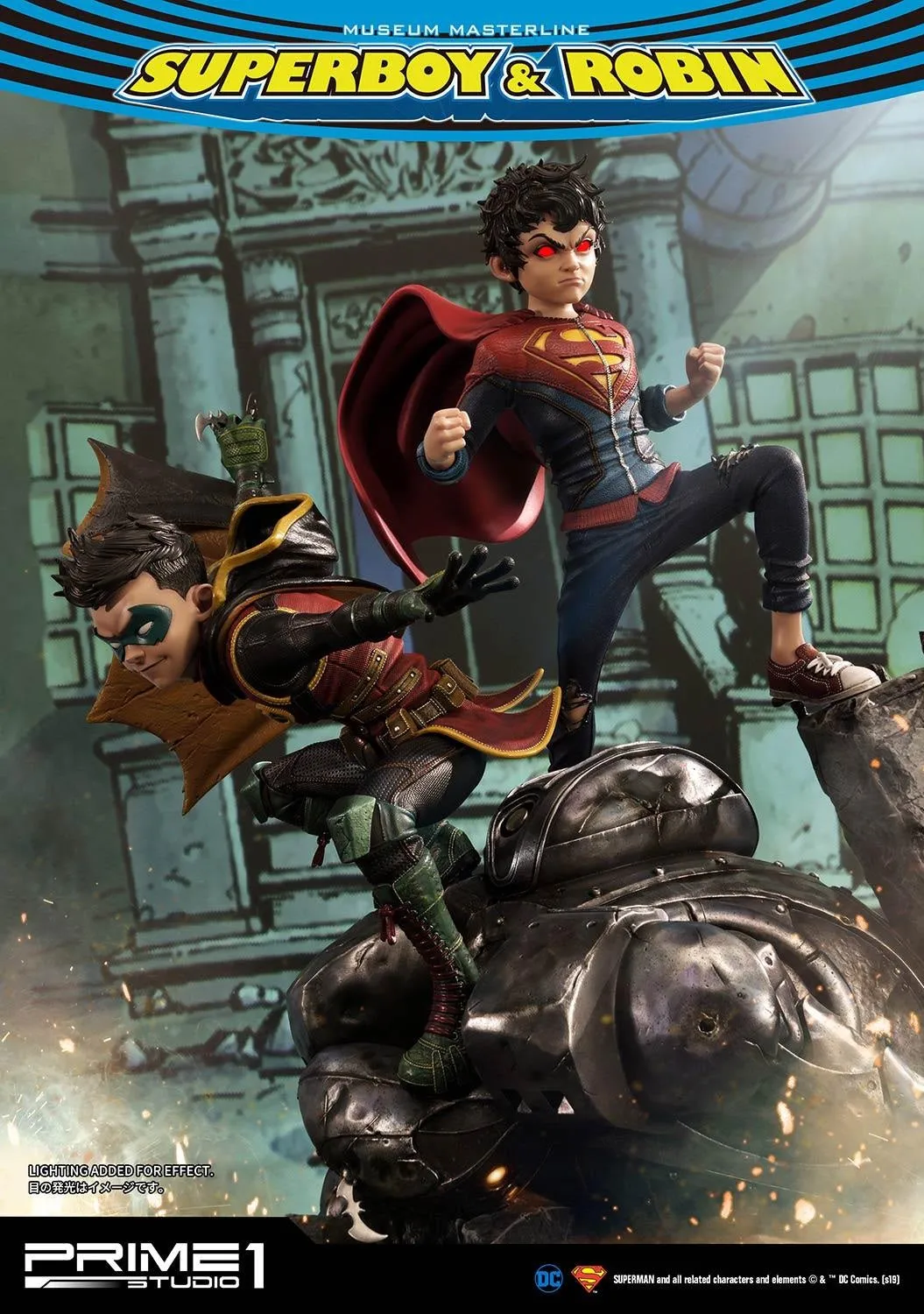PRIME 1 STUDIO SUPERBOY AND ROBIN EXCLUSIVE VERSION MMDC-38EX