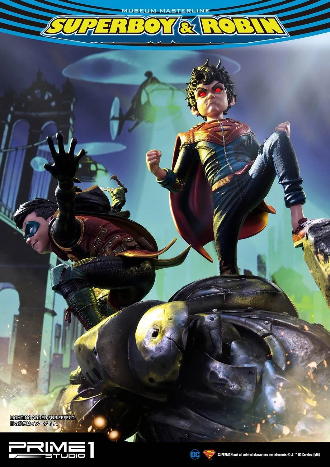 PRIME 1 STUDIO SUPERBOY AND ROBIN EXCLUSIVE VERSION MMDC-38EX