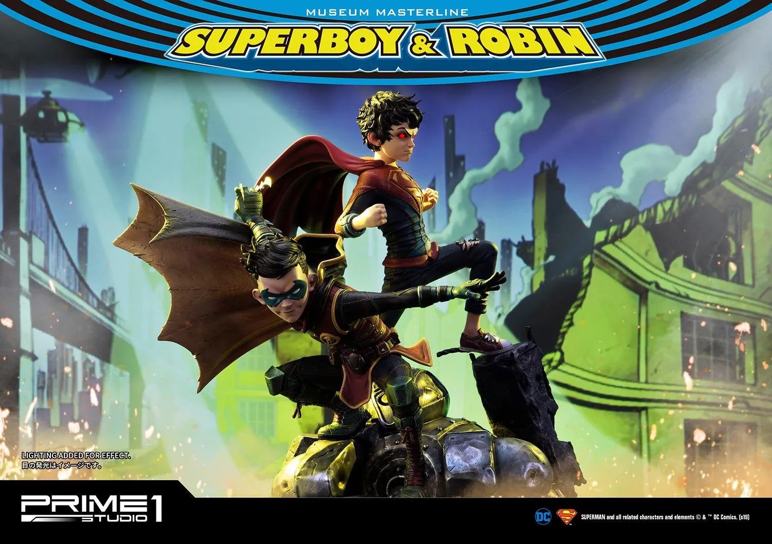 PRIME 1 STUDIO SUPERBOY AND ROBIN EXCLUSIVE VERSION MMDC-38EX