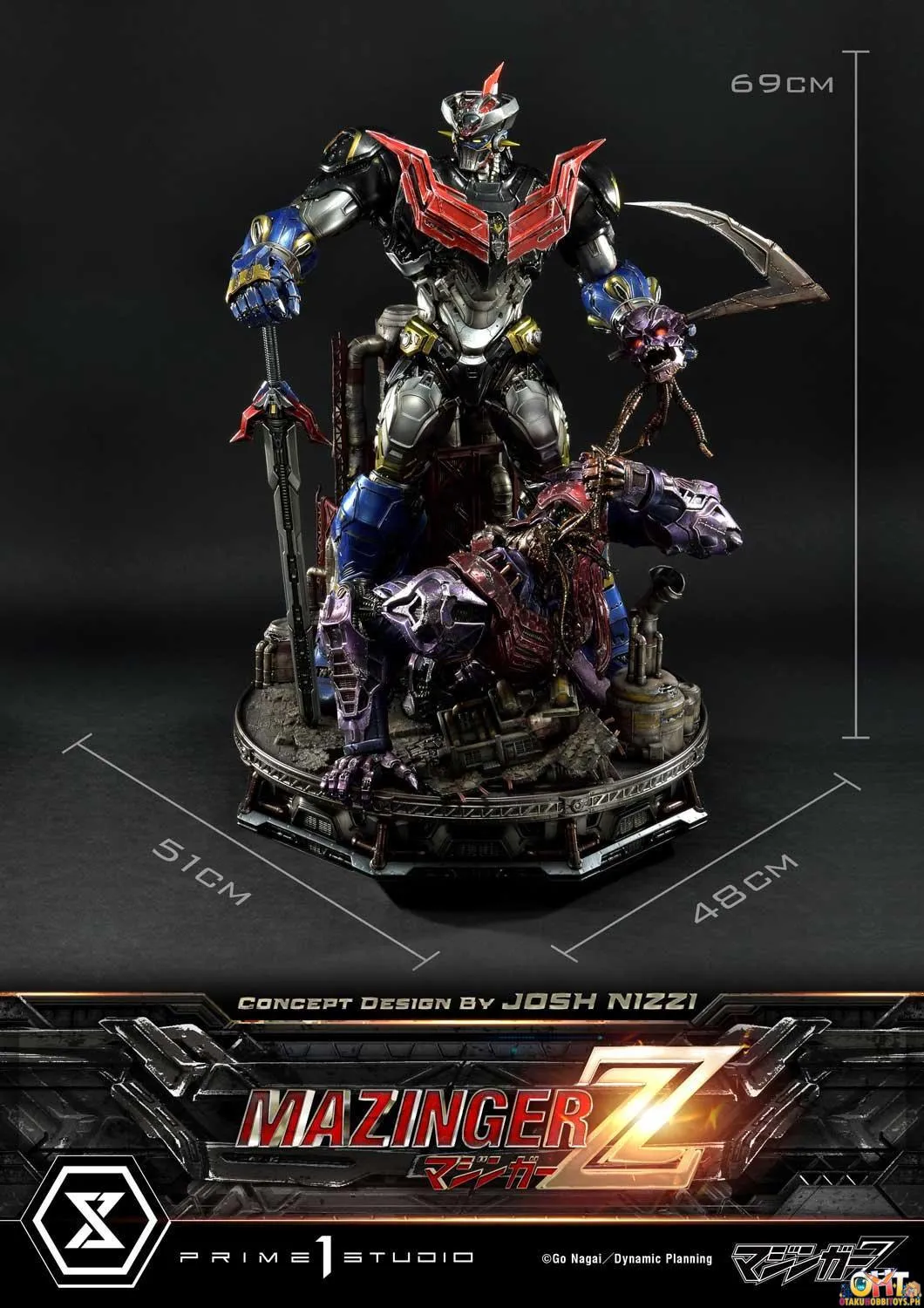 Prime 1 Studio Ultimate Diorama Masterline MazingerZ Concept Design by Josh Nizzi UDMMZ-01