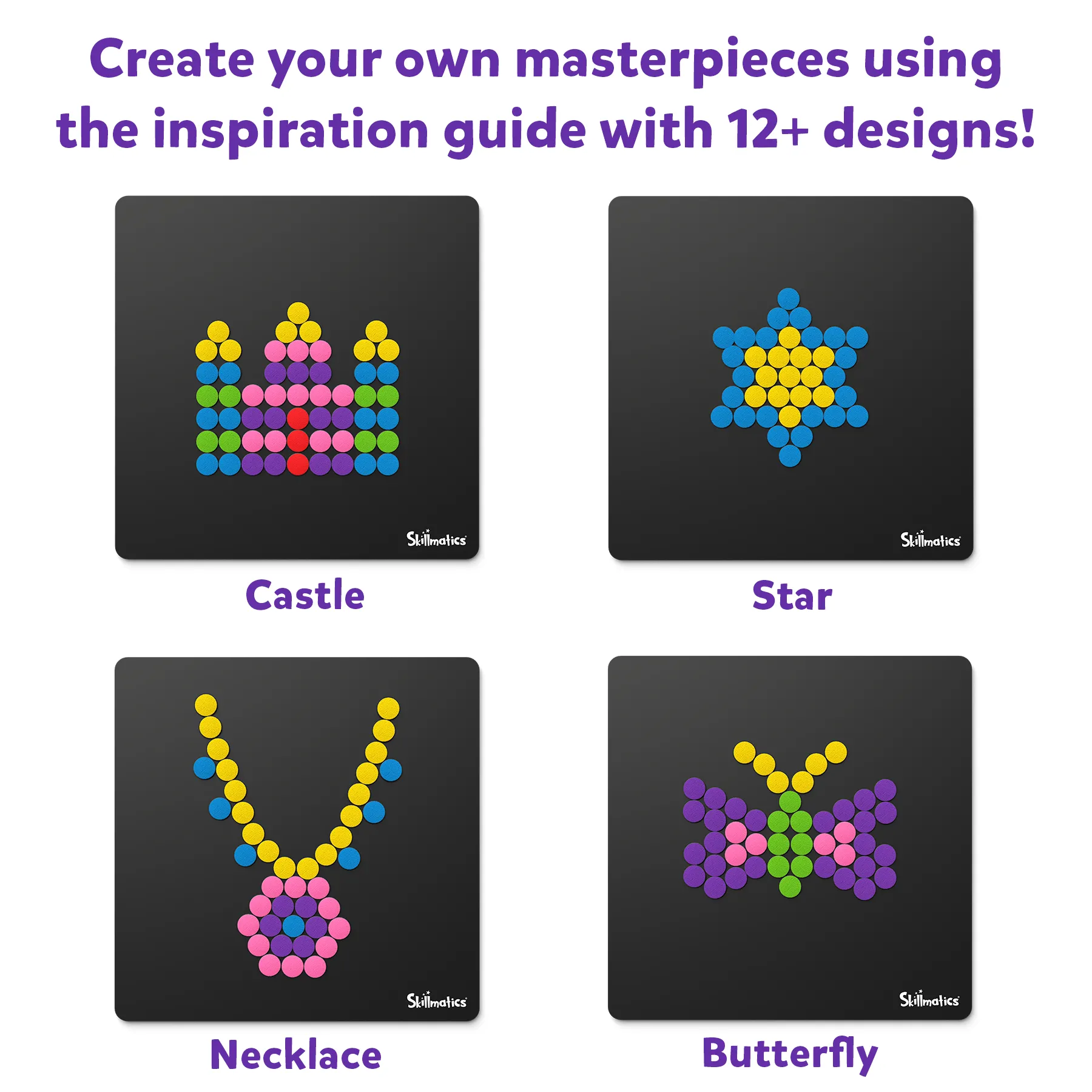 Skillmatics Art Activity Dot It with Magnets - Unicorns & Princesses, No Mess Repeatable Art for Kids, Craft Kits, DIY Activity, Gifts for Ages 4 to 7
