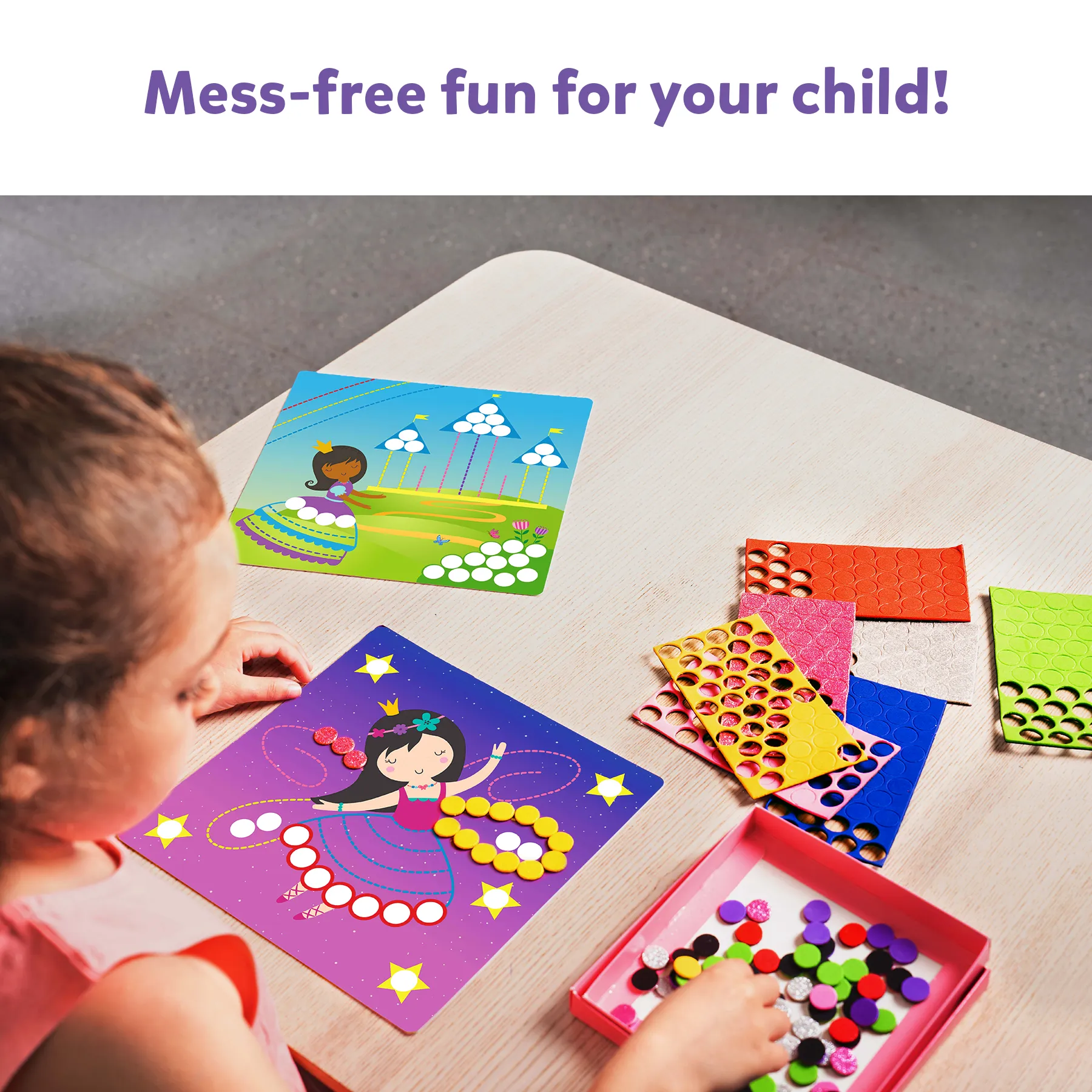Skillmatics Art Activity Dot It with Magnets - Unicorns & Princesses, No Mess Repeatable Art for Kids, Craft Kits, DIY Activity, Gifts for Ages 4 to 7